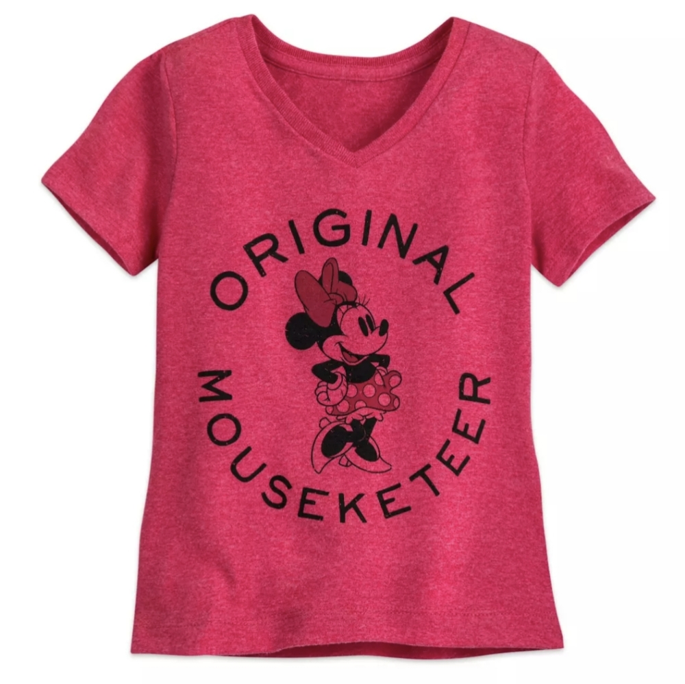 Disney “Original Mouseketeer” Minnie Mouse Pink T-Shirt